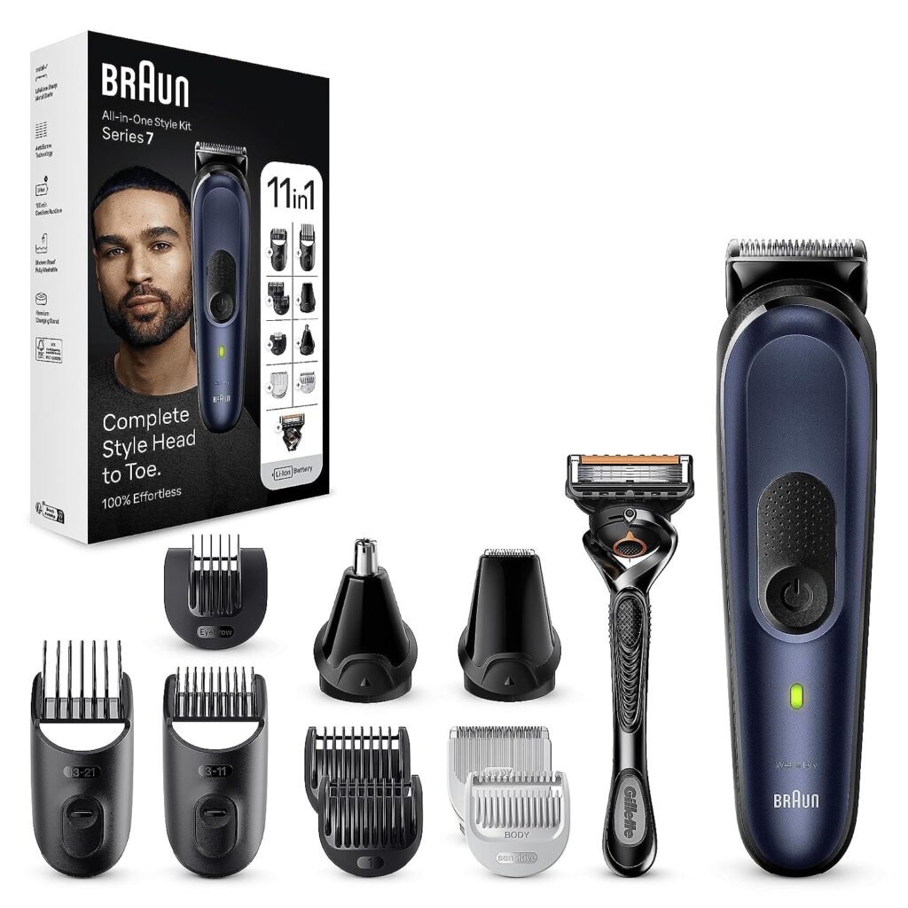 Braun MGK7450 11 in 1 Style Kit for Men from Gillette All in One Tool