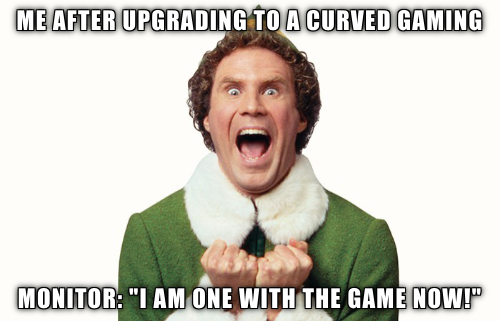 Curved Gaming Monitor Memes