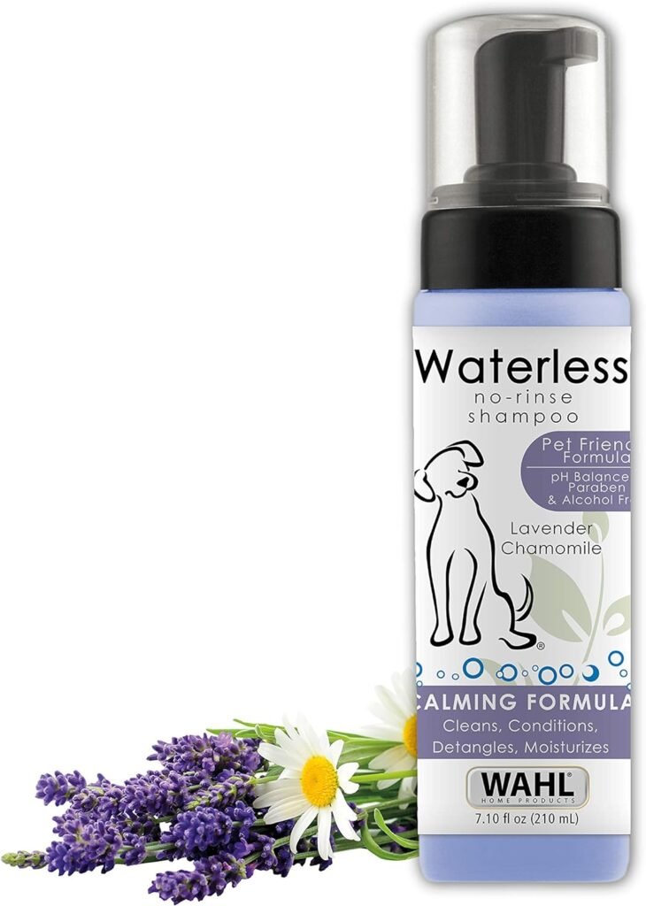 Wahl USA Pet Friendly Waterless No Rinse Shampoo for Animals
