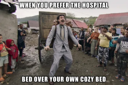 Hospital Bed Meme